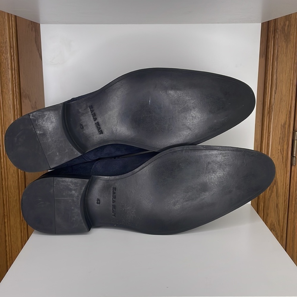 ZARA Man Dark Blue Dress Shoes - 43 - Picture 9 of 10